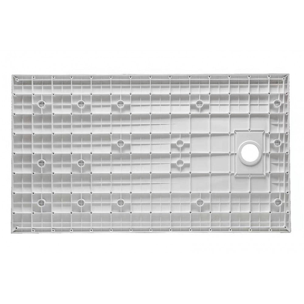 Slate Shower Base - WHITE