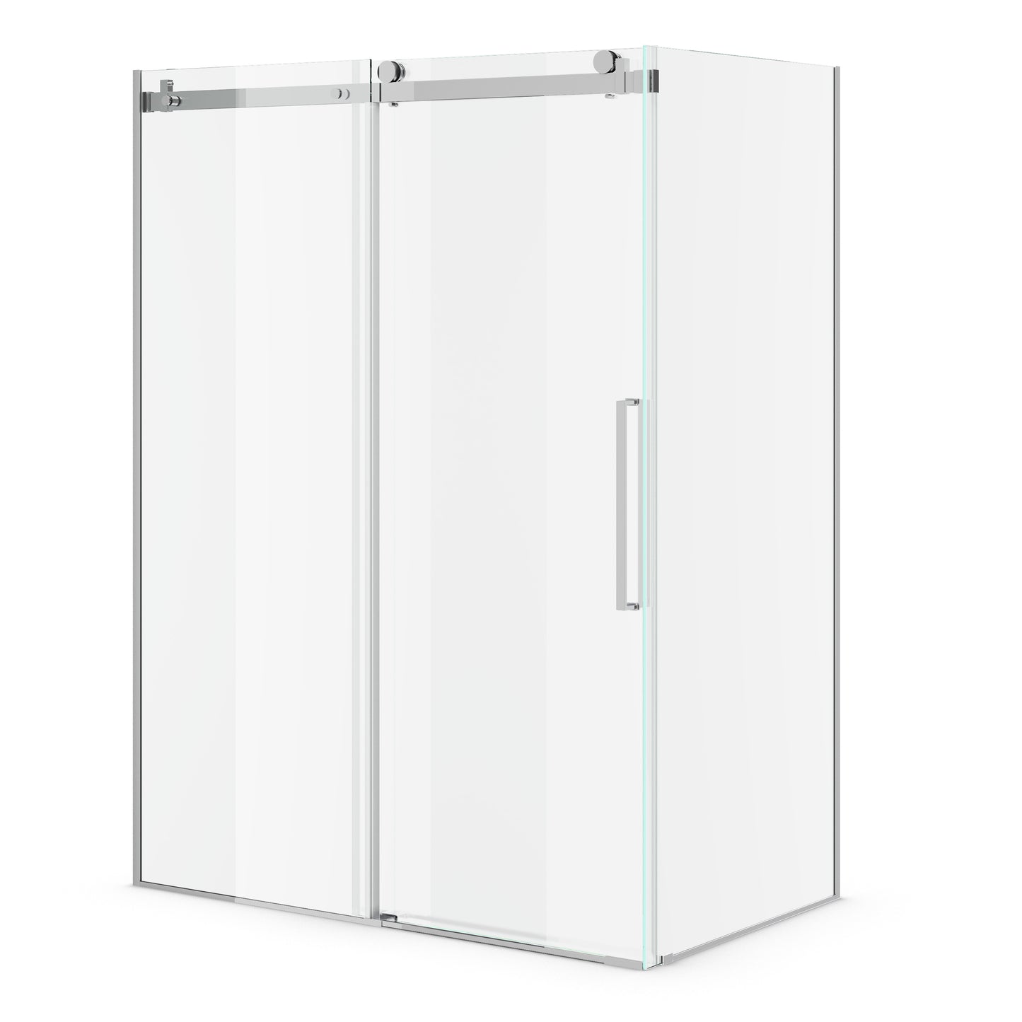 Corner Shower 48x36x84  Chrome - 8mm